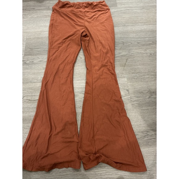 No Boundaries Pants - No Boundaries Juniors Flare Pants Trailblazer Brown Sz L